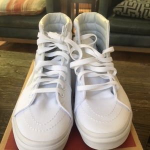 Vans OFF THE WALL SK8 Hi Tops Size 8 Women/6.5 Men